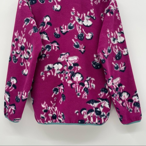 Patagonia Synchilla Snap Fleece Pullover in Mushroom Forest Fall Print - Picture 6 of 8